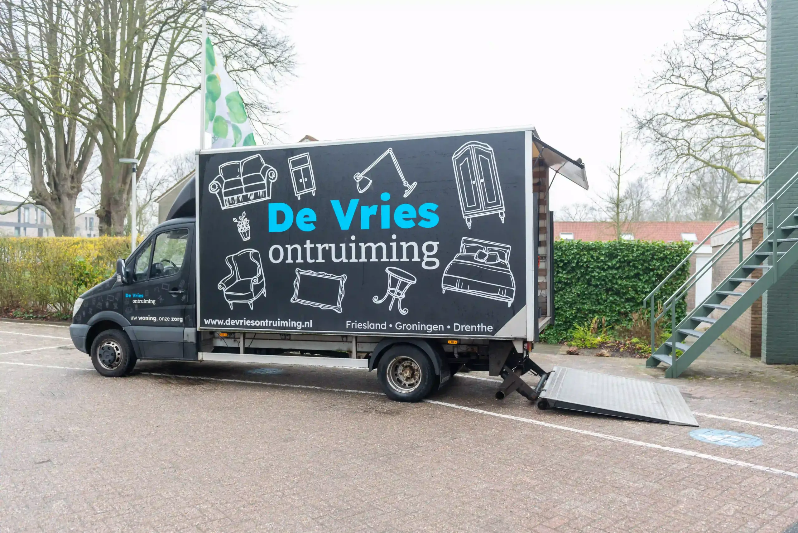 De Vries ontruiming